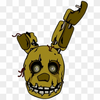 Springtrap Head - Five Nights At Freddy's Springtrap Head, HD Png Download