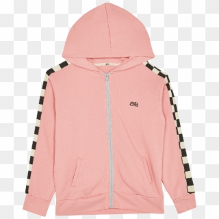 Pink Adkin Hooded Jacket - Hoodie, HD Png Download