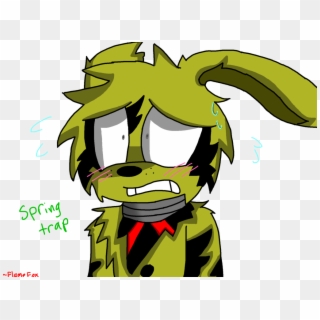 Which One Of These Sonic99rae Springtrap Drawings Is - Springtrap Cartoon, HD Png Download