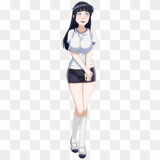 Naruto Shippuden Hyuuga Hinata Bike Shorts Gym Uniform - Anime, HD Png Download