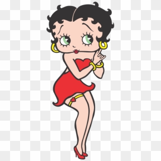 Betty Boop Cartoon Characters Vector - Betty Boop, HD Png Download