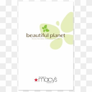 Macy's Beautiful Planet Collateral - Macy's, HD Png Download
