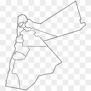 Jordania Mapa Png, Transparent Png