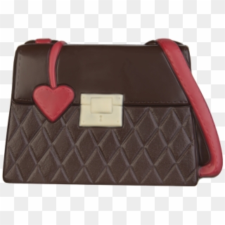 Ladies` Handbag With Heart - Shoulder Bag, HD Png Download