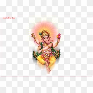 Ganesha Vector Digital Transparent & Png Clipart Free - Ganesh Image Hd Transparent, Png Download