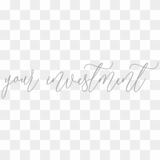 Invest - Calligraphy, HD Png Download