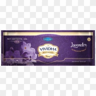 Vividha 30 Gm Lavender Pouch - Label, HD Png Download
