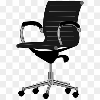 Banner Library Download Clipart - Office Chair Vector Png, Transparent Png