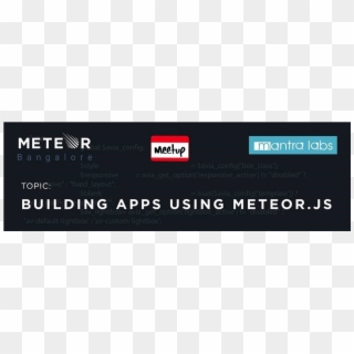Meetup On Building Apps Using Meteor - Meetup, HD Png Download