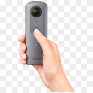 The Design Hasn't Really Changed From Its Predecessor, - Ricoh Theta V, HD Png Download