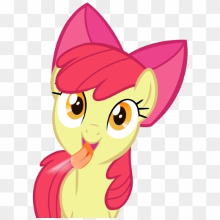 Rarity Cheerilee Pony Pink Cartoon Mammal Nose Vertebrate - Sunset Shimmer Lick The Screen, HD Png Download
