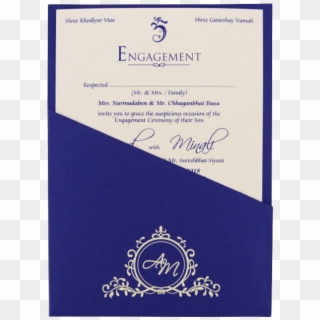 Engagement Invitations - Ec-9525 - Calligraphy, HD Png Download