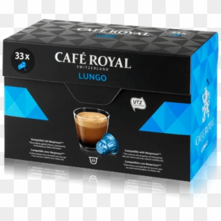 Lungo 33 Capsules - Cafe Royal Nespresso 33 Capsules, HD Png Download