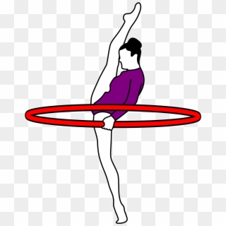 This Free Icons Png Design Of Gymnastics Archery - Gymnastics Clipart Gif, Transparent Png