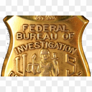 Fbi Logo Transparent - Federal Bureau Of Investigation Badge, HD Png Download