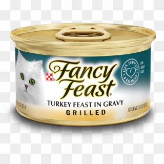 Grilled Turkey Feast In Gravy - Fancy Feast Chunky Chicken, HD Png Download