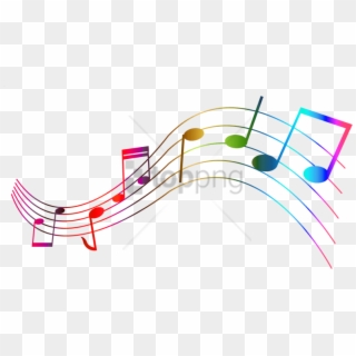 Free Png Color Music Notes Png Png Image With Transparent - Music Clip Art Transparent, Png Download