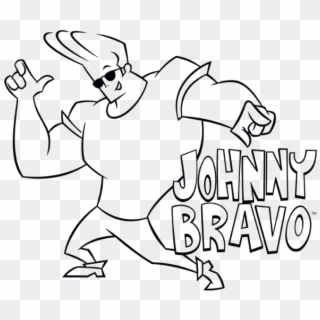 Easy Johnny Bravo Drawing, HD Png Download