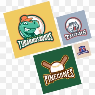 Baseball Logo Maker Examples Min, HD Png Download