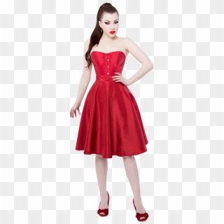 Luxury Hot Red Party Dress - Chi Chi London Jade Red, HD Png Download