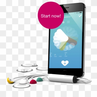 Cardiosecur Heraussetzer App Smartphone Ekg - Ekg Für Smartphone, HD Png Download
