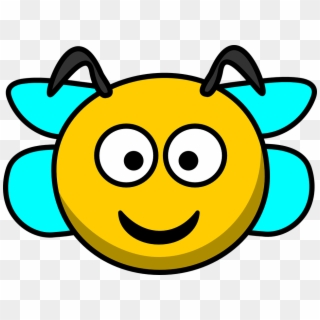 Bee Clipart Head - Bee Head Clipart, HD Png Download