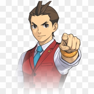 Ace Attorney Clipart Png - Apollo Ace Attorney, Transparent Png