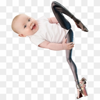 Baby Legs Png Black And White Stock - Things With Bayonetta's Legs, Transparent Png
