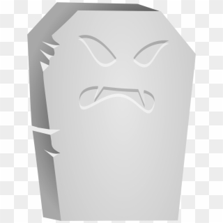 This Free Icons Png Design Of Halloween Tombstone Angry, Transparent Png
