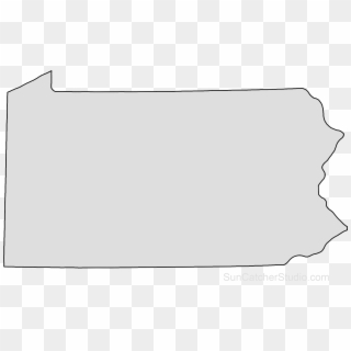 Map Printable State Shape Stencil Pattern Png, Transparent Png