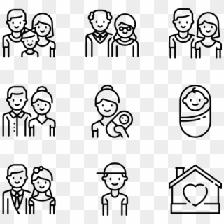 Family - Food Icons Png, Transparent Png