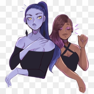 Sombra And Widowmaker, HD Png Download