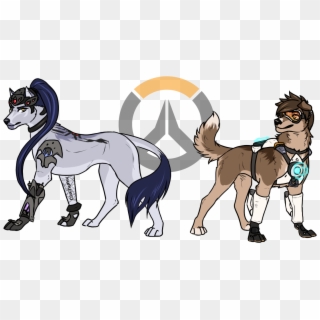 Widowmaker And Tracer - Overwatch Tracer Dog, HD Png Download
