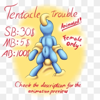 Tentacle Trouble Lovestruckponie - Cartoon, HD Png Download