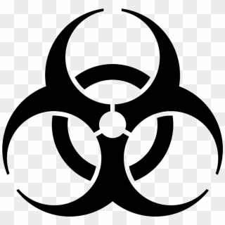 File - Biohazard Symbol - Svg - Biohazard Symbol Png, Transparent Png