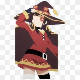 View Megumin Square Raw 1 , - Cartoon, HD Png Download