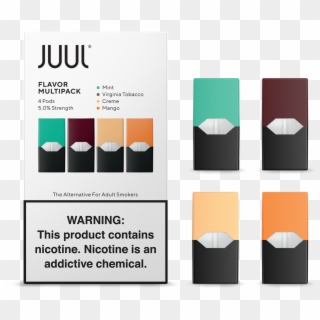 Juul Multipack Pods - Juul Pod Flavors, HD Png Download