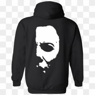 Michael Myers Horror Hoodie - Michael Myers Half Face, HD Png Download