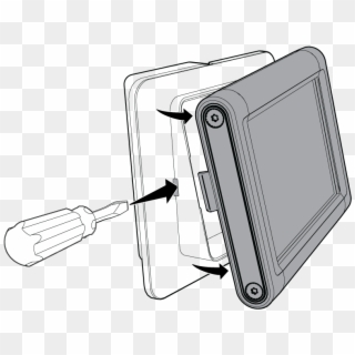 How Do I Remove My Controller From The Mounting Bracket - Sketch, HD Png Download