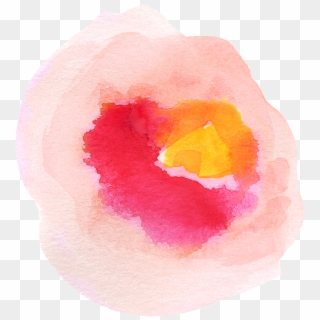 Water Color Clipart Transparent - Watercolor Flower Clip Art Transparent, HD Png Download
