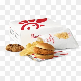 Chick Fil A® Chicken Sandwich Packaged Meal - Chick Fil A Box Lunch, HD Png Download