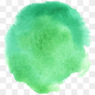 Water Color Green - Watercolor Green Circle Png, Transparent Png