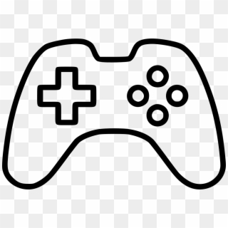 Console Controller Game Gameconsole Gaming Pad Play - White Game Controller Png, Transparent Png