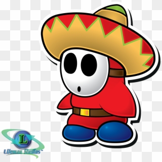 Shy Guy Paper Mario, HD Png Download