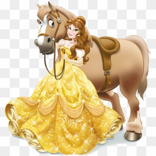 Belle Png Photos - Disney Princess Belle Horse, Transparent Png