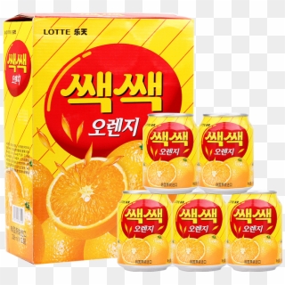 South Korea Imported Beverages Lotte Mango Juice Grape - 오렌지 쌕쌕, HD Png Download