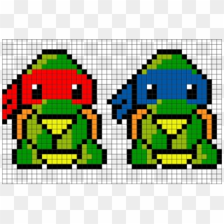Teenage Mutant Ninja Turtles Pixel Art, HD Png Download