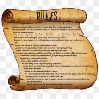 Rulesscroll - Parchment Clip Art, HD Png Download