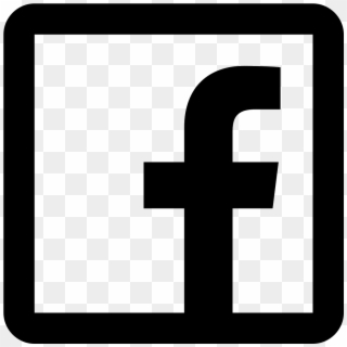 Computer Icons Facebook Like Button Clip Art - Facebook Icon Black And White Png, Transparent Png