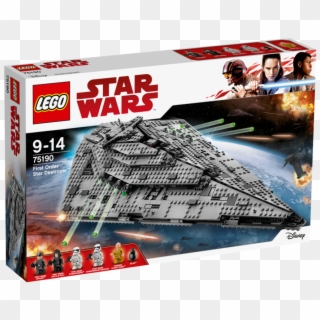 Lego Star Wars 75190 First Order Star Destroyer, HD Png Download